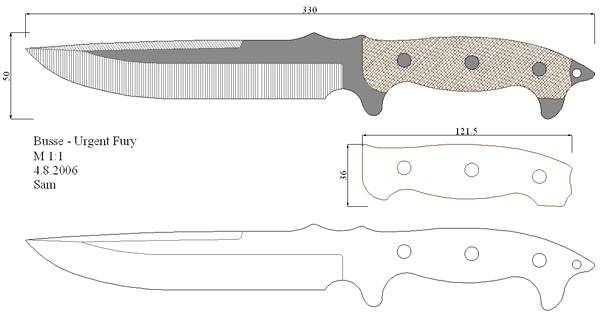 Чертежи ножей./Боевые,тактические,нож последнего шанса,выживания,боевых пловцов.